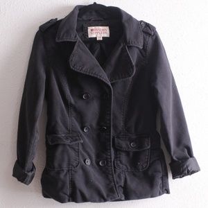Mossimo Supply Co. Black Pea coat Size M